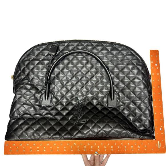 SAINT LAURENT pre-loved es giant bag in black - Picture 6 of 6